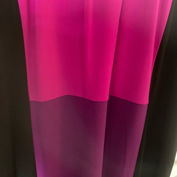 Worthington stretchy color block dress Medium NWT - Picture 7 of 8